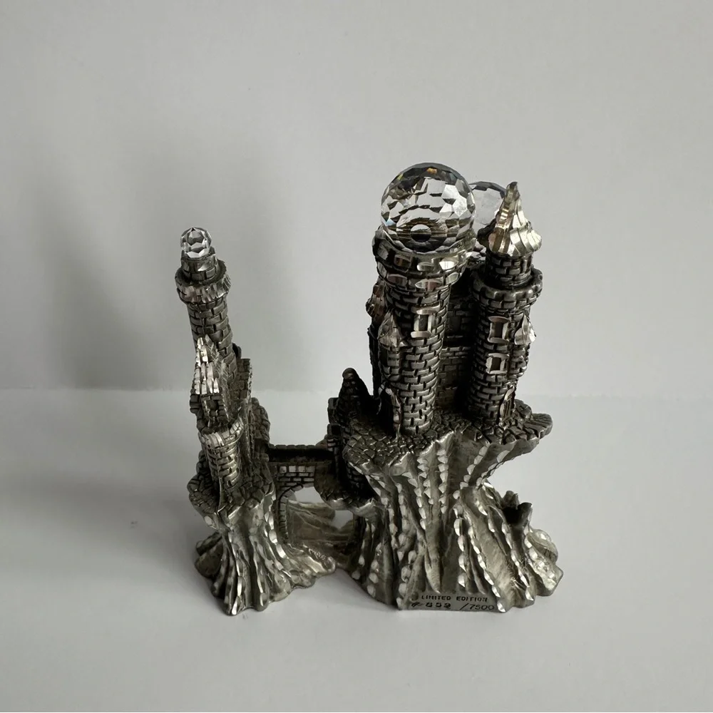 American Collectors Guild Pewter Castle Figurine Limited Edition